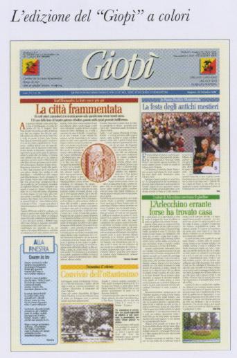 giornale giopì