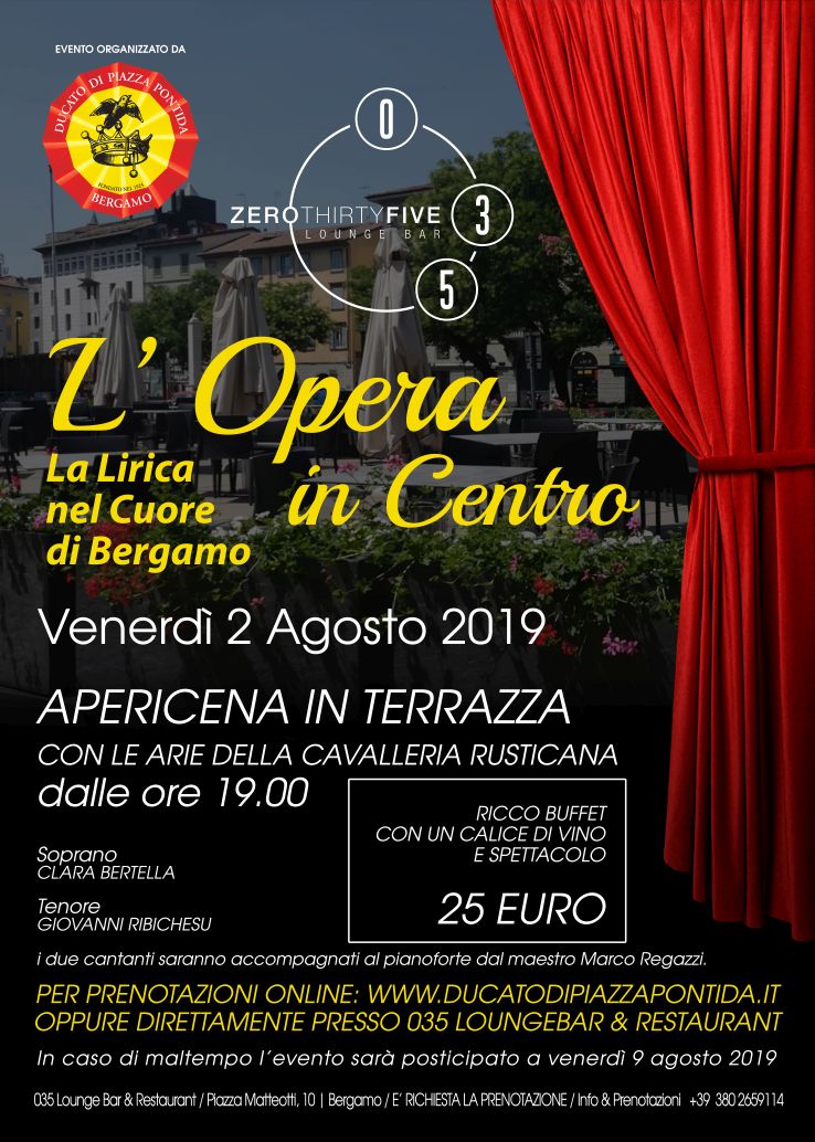 OPERA IN CENTRO - APERICENA